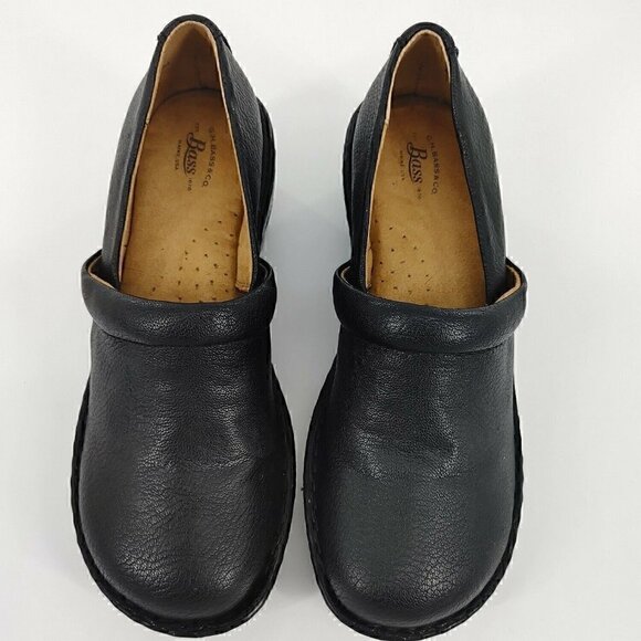 G.H. BASS & CO. Sheena Leather Closed Back Clogs - Picture 3 of 10